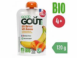 Good Gout Bio Marhuľa s banánom 120 g