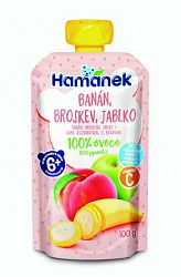 HAMÁNEK Banán, broskyňa, jablko 100 g