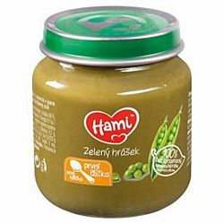 Hami Zelený hrášok prvá lyžička 125 g