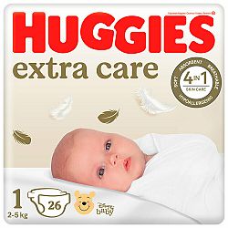 HUGGIES Elite Soft 1 3-5 kg 26 ks