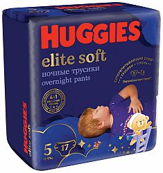 HUGGIES Elite Soft Pants OVN 5 17 ks