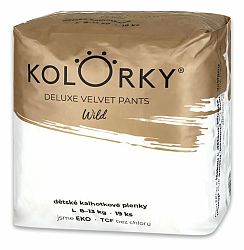 Kolorky Deluxe velvet pants Wild L 8-13 kg 19 ks