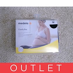 MEDELA Comfy Podprsenka dojčiaca čierna M