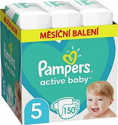 Pampers Active Baby 5 Junior 11-16 kg 150 ks