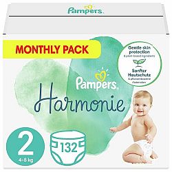 Pampers Harmonie 2 4 kg-8 kg 132 ks