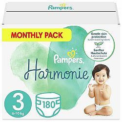 Pampers Harmonie 3 6 -10 kg 180 ks