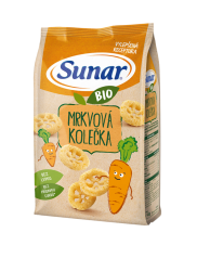 SUNAR Bio mrkvové kolieska 45 g