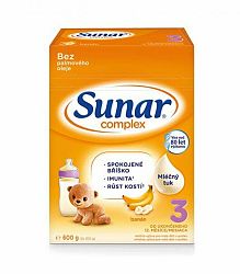 Sunar Complex 3 banán 600 g