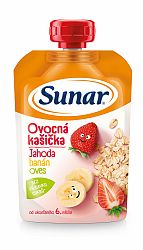 Sunar jahoda banán ovos 120 g