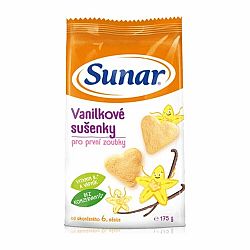 Sunar Vanilkové sušienky pre prvé zúbky 175 g