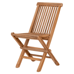 Sconto Detská záhradná stolička TULIDU teak