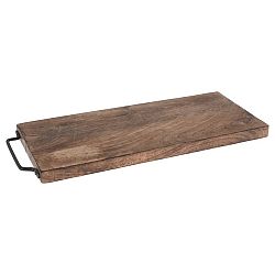Sconto Doska na krájanie MANNI mangovník/kov