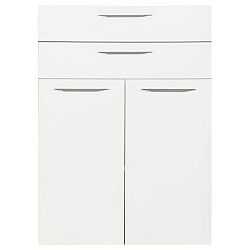 Sconto Dvere/zásuvky NUOVO biela/vysoký lesk