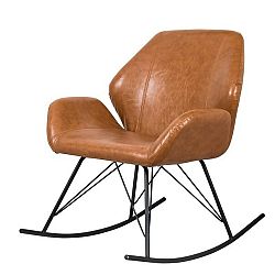 Sconto Hojdacie kreslo ROCKING RELAX koňaková