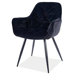 Sconto Jedálenská stolička CHIRRY 6 čierna