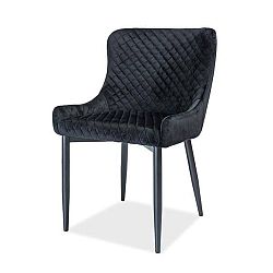 Sconto Jedálenská stolička CULAN sivá/čierna
