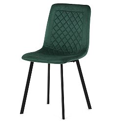 Sconto Jedálenská stolička GLORY modrá/čierna