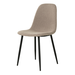 Sconto Jedálenská stolička KUS sivá/čierna