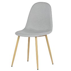 Sconto Jedálenská stolička LUISA 1 dub/hnedá