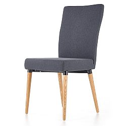 Sconto Jedálenská stolička SCK-273 buk/tmavosivá