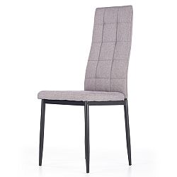 Sconto Jedálenská stolička SCK-292 sivá/čierna