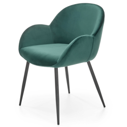Sconto Jedálenská stolička SCK-480 tmavozelená