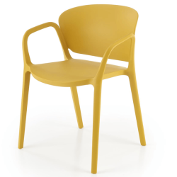 Sconto Jedálenská stolička SCK-491 biela