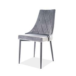 Sconto Jedálenská stolička TRAX čierna