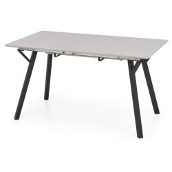 Sconto Jedálenský stôl BOLRUG 2 sivá/čierna