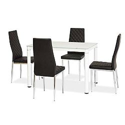 Sconto Jedálenský stôl GOLONT biela