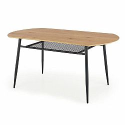 Sconto Jedálenský stôl JOCKSUN dub zlatý/čierna