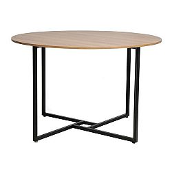 Sconto Jedálenský stôl OLTU dub/čierna