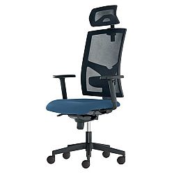 Sconto Kancelárska stolička PAIGE čierna