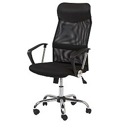 Sconto Kancelárska stolička SIGQ-025 čierna