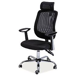 Sconto Kancelárska stolička SIGQ-118 sivá
