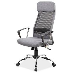 Sconto Kancelárska stolička SIGQ-345 svetlosivá