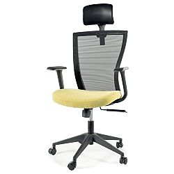 Sconto Kancelárske kreslo UBRU 328 H modrá