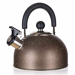 Sconto Kanvica GRANITE hnedá, objem 1,7 l