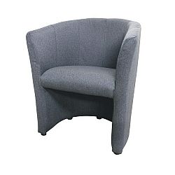 Sconto Klubové kreslo NOOBIS sivá