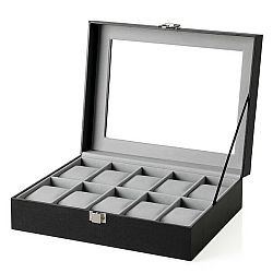 Sconto Krabička na hodinky JWB0 sivá