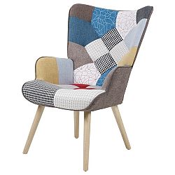 Sconto Kreslo GUNNAR 1 patchwork