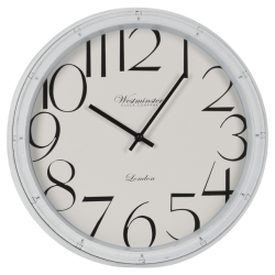 Sconto Nástenné hodiny LONDON II biela