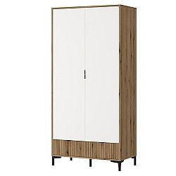 Sconto Obývacia stena VIRTA II dub artisan/sivá