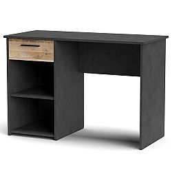 Sconto Písací stôl BERNO 7 antracitová