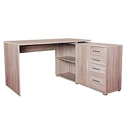 Sconto Písací stôl TOP SC-248 dub sonoma