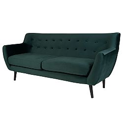 Sconto Pohovka MUNTI zelená/čierna