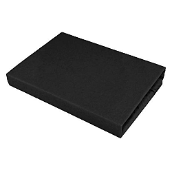 Sconto Prestieradlo BASIC LINE čierna, 100x200 cm