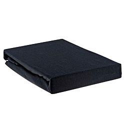 Sconto Prestieradlo LYCRA čierna, 90x200 cm