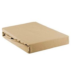 Sconto Prestieradlo LYCRA oriešková, 90x200 cm