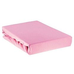 Sconto Prestieradlo LYCRA ružová, 90x200 cm